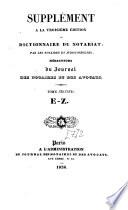 Dictionnaire du notariat