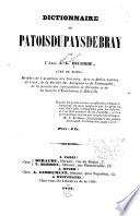 Dictionnaire du patois du pays de Bray