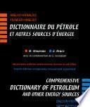 Dictionnaire du pétrole ...