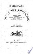 Dictionnaire du Sport Français, etc