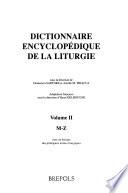 Dictionnaire encyclopédique de la liturgie
