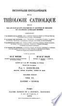 Dictionnaire encyclopédique de la thélogie catholique