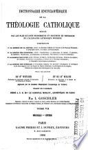 Dictionnaire encyclopédique de la théologie catholique rédigé par les plus savants professeurs et docteurs en théologie de l'Allemagne catholique moderne ...: Dru - Epi