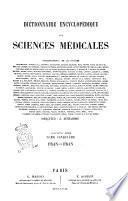 Dictionnaire Encyclopédique des Sciences Médicales