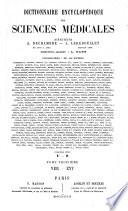 Dictionnaire encyclopédique des sciences médicales