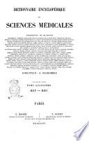 Dictionnaire Encyclopedique des Sciences Medicales
