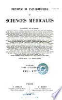 Dictionnaire encyclopédique des Sciences Médicales
