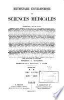 Dictionnaire encyclopédique des sciences médicales