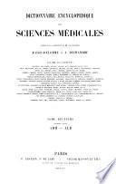 Dictionnaire encyclopedique des sciences medicales publie sous la direction de Mm. les docteurs Raige-Delorme et A. Dechambre