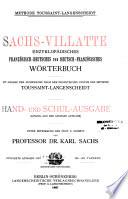 Dictionnaire encyclopédique français-allemand et allemand-français