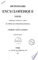 Dictionnaire encyclopédique usuel