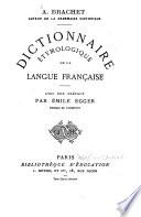 Dictionnaire étymologique de la langue française