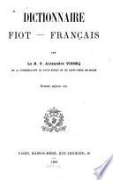 Dictionnaire fiot-français