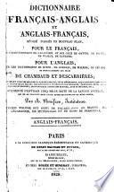 Dictionnaire français-anglais et anglais-français