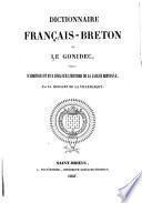 Dictionnaire français-breton de Le Gonidec