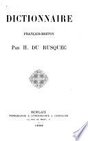 Dictionnaire français-breton