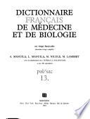 Dictionnaire français de médecine et de biologie