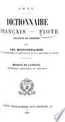 Dictionnaire Français-fiote