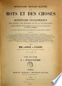 Dictionnaire français illustré des mots et des choses