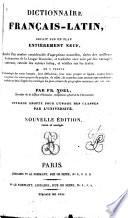Dictionnaire français-latin