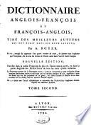 Dictionnaire françois-anglois et anglois-françois