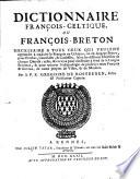 Dictionnaire François-Celtique ou François-Breton