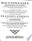 Dictionnaire françois-italien,