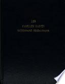 Dictionnaire généalogique des Martin, Martin dit Barnabé: K-Z