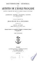 Dictionnaire général des artistes de l'école française, continué par L. Auvray