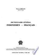 Dictionnaire général indonésien-français