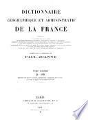 Dictionnaire géographique et adminisratif de la France ...