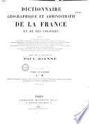 Dictionnaire géographique et administratif de la France et de ses colonies