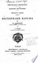 Dictionnaire haoussa