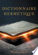 Dictionnaire hermétique