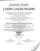 Dictionnaire historique de l'ancien langage françois ou Glossaire de la langue françoise depuis son origine jusqu'au siècle de Louis XIV