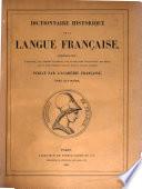 Dictionnaire historique de la langue française