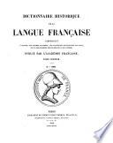 Dictionnaire historique de la langue française