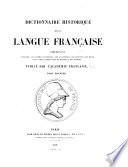 Dictionnaire historique de la langue française