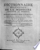 Dictionnaire historique de la médecine ancienne et moderne