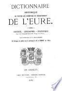 Dictionnaire historique de toutes les communes du département de l'Eure