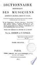 Dictionnaire historique des musiciens, artistes et amateurs, morts ou vivants