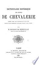 Dictionnaire historique des Ordres de Chevalerie