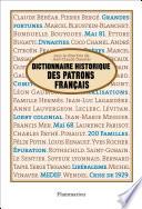 Dictionnaire historique des patrons francais
