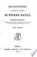 Dictionnaire historique et critique de Pierre Bayle
