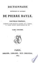 Dictionnaire historique et critique