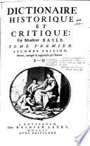 Dictionnaire historique et critique