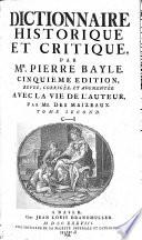 Dictionnaire Historique et Critique