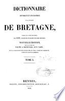 Dictionnaire historique et géographique de la province de Bretagne