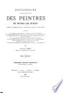 Dictionnaire Historique Et Raisonné Des Peintres