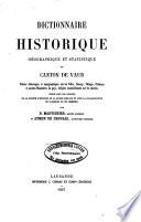 Dictionnaire historique, géographique et statistique du canton de Vaud